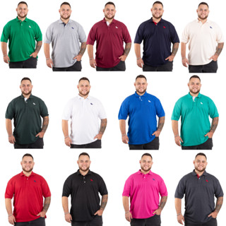 CAMISETA POLO TAMANHO ESPECIAL G1 G2 G3 em Oferta na Shopee