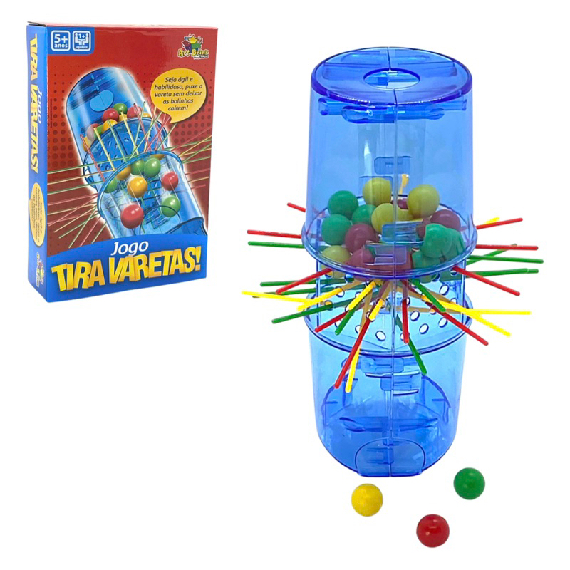 Jogo Tira Pega Vareta Brinquedo Interativo Jogadores Tira Palitos Diversão garantida em Oferta na Shopee