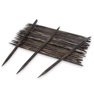 Palito Indiano Tucum Comum Madeira Com 10 Unidades Manicure