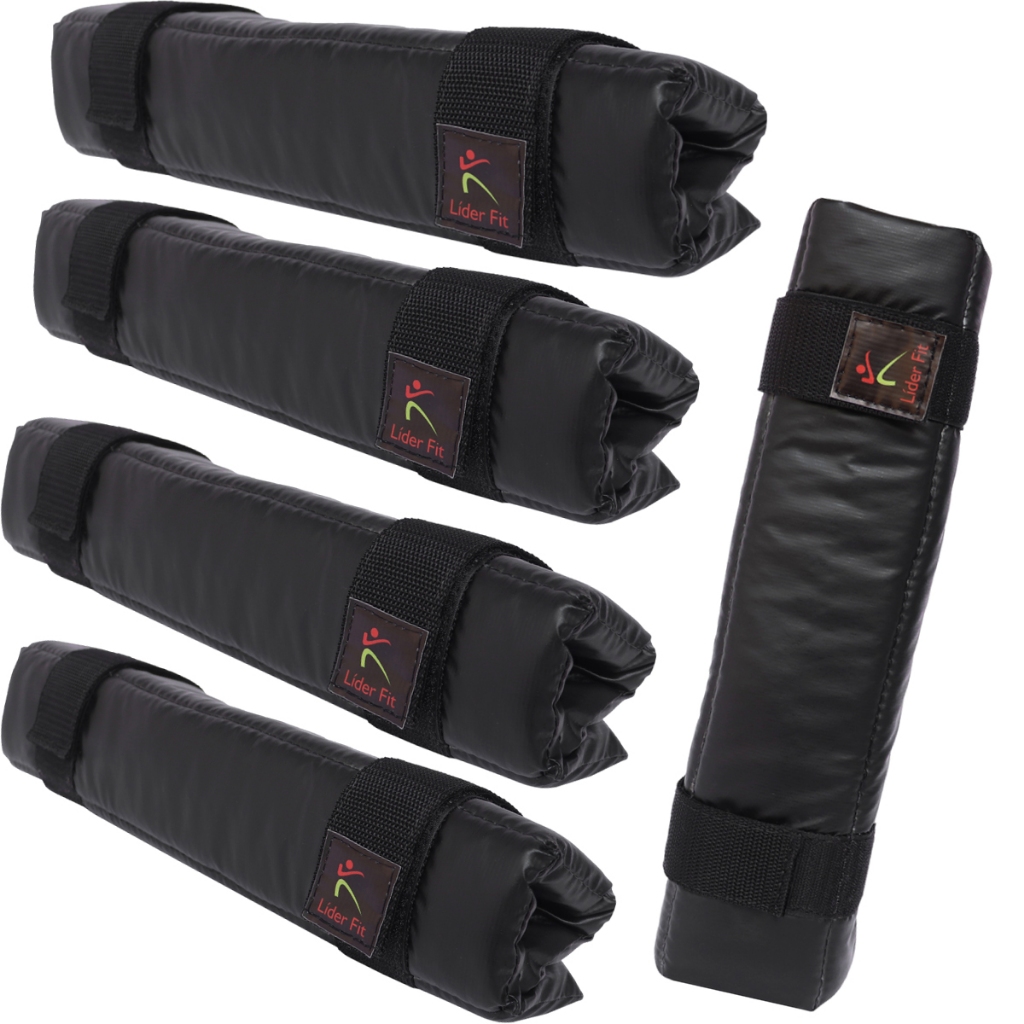 Kit 5 Unidades Protetor De Barra Acolchoado Espuma Para Agachamento Musculação Academia Fitness