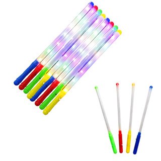 KIT Bastão de Led Luz Neon Varinha Plástico Pisca Formaturas Festas