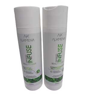 10 kit Shampoo e Condicionador Damaged Infuse Beauty Hair Alkmena Vip Edição limitada