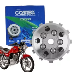 Kit Embreagem Completo Suzuki Yes 125 2005 à 2016 Intruder 125 2003 a 2012 Original Cobreq