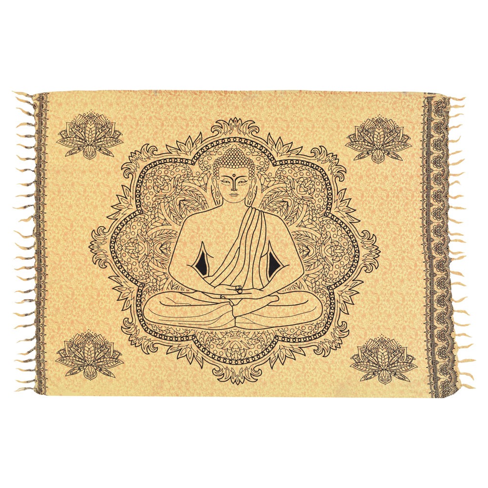 Canga De Praia Poliéster Buda Chakra Elefante Arvore Da Vida Saida de Banho Grande 1,15x1,70 em Oferta na Shopee