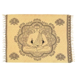 Canga De Praia Poliéster Buda Chakra Elefante Arvore Da Vida Saida de Banho Grande 1,15x1,70