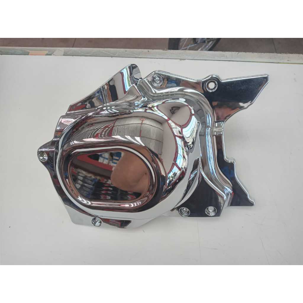 TAMPA DECORATIVA CROMADA SHYNERAY BOLT 250 DIREITA