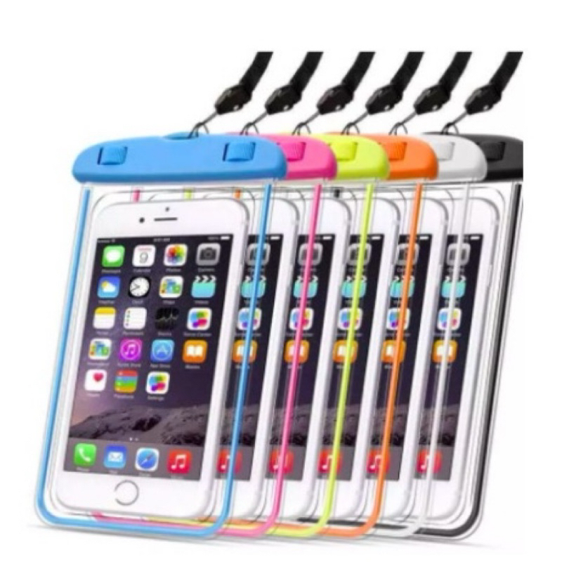 Capa Celular Bolsa Prova Dágua Transparente Universal