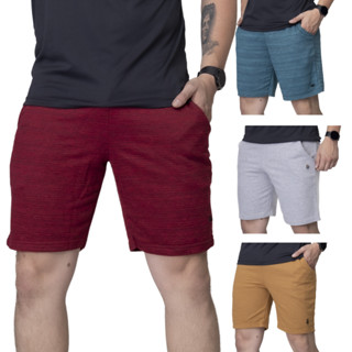 Kit 4 Bermudas de Moletom Shorts Academia Treino Masculino Leve Confortável