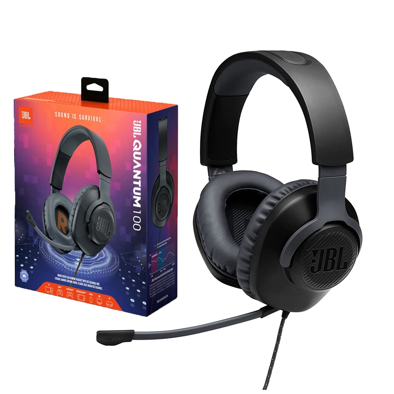 Headset Gamer Para Consoles E Pc Driver 40mm Quantum 100 Jbl