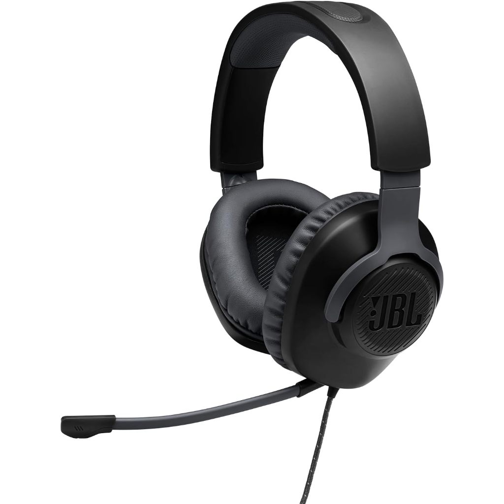 Headset Gamer JBL Quantum 100, Drivers 40mm, Preto