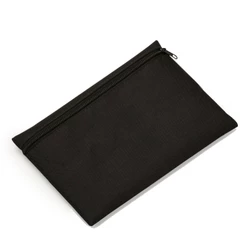 Necessaire Oxford Nylon preta tamanho p