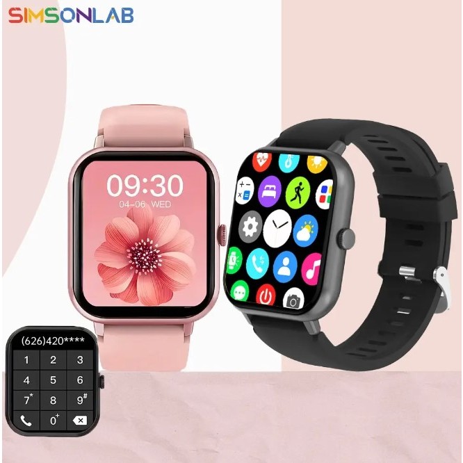 Relogio Smartwatch, Modo Esportes, Music Control, Smartwatch Esportes Compatível com IOS e Android