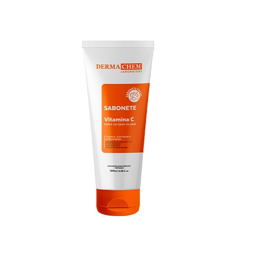 Sabonete Vitamina C Anti Idade Dermachem 100ml em Oferta na Shopee