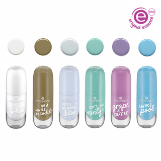 Kit 6 Esmaltes de unhas com efeito gel essence
