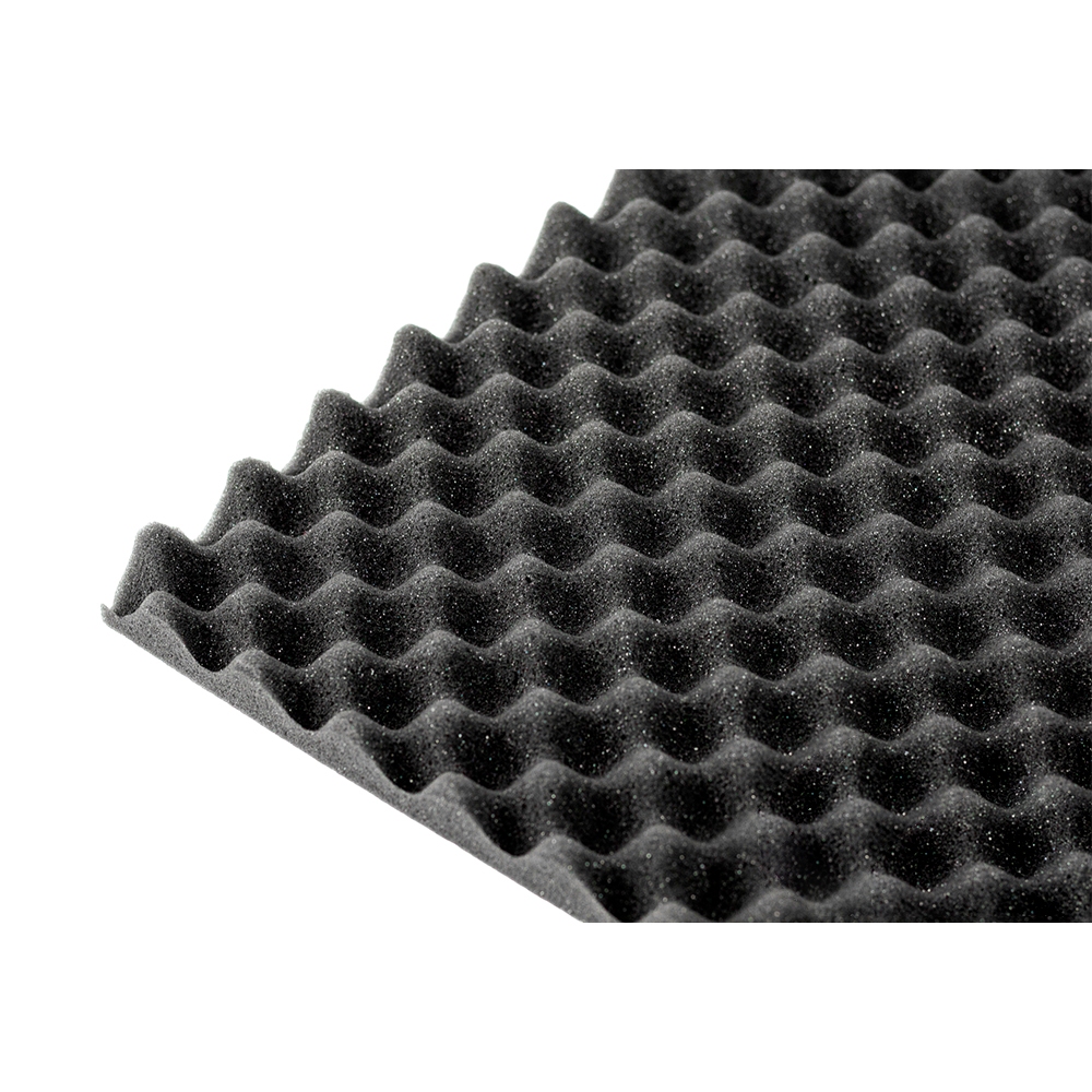 Espuma Acústica Anti-Chamas Kit C/ 10 Placas - 50cm X 50cm X 2cm - C.o Espuma Acústica Anti-Chamas Kit C/ 10 Placas - 50cm X 50cm X 2cm - C.o