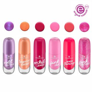 Kit 6 Esmaltes de unhas com efeito gel essence