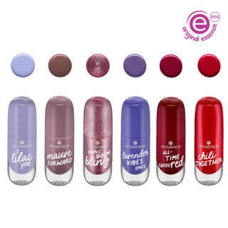 Kit 6 Esmaltes de unhas com efeito gel essence