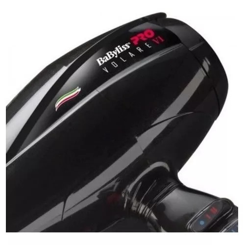 Secador de Cabelo Profissional Babyliss PRO Ferrari - Volare V2 - 2000w-110V - Preto.