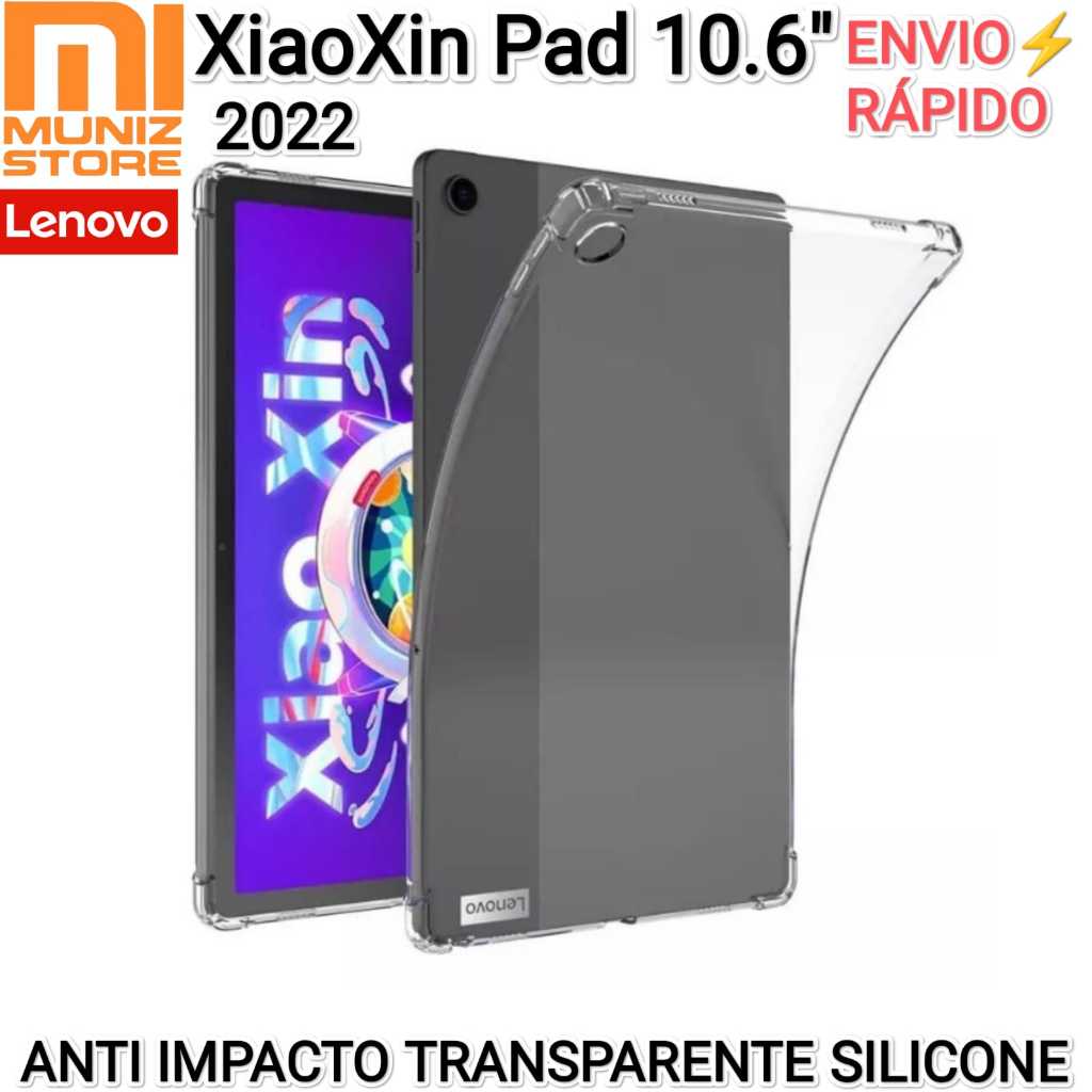 Case Xiao Xin M10 Plus 10.61'' Lenovo Capa Anti Impacto Capinha Transparente protege 100%