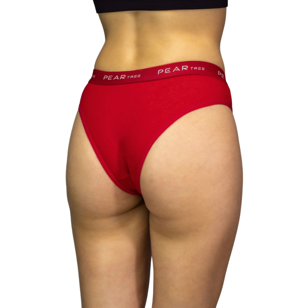 Kit Calcinha de Cós alto Cotton Algodão Tanga Conforto Forro 100% Algodão — imagem 2 de 2