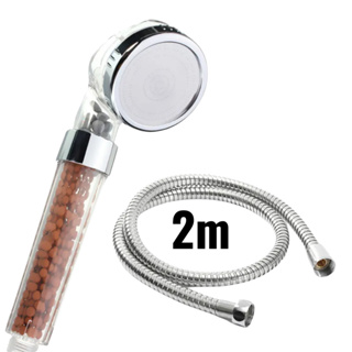 Ducha Chuveiro + Mangueira De Alta Pressão Com Filtragem Iônica Cromoterapia - Escolha Sua  Variação em Oferta na Shopee