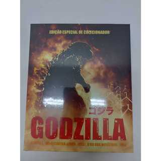 Blu-ray - Godzilla - Ed. Especial de Colecionador - Edição da Obras-Primas - 2 Blu-rays - NACIONAL - RARO