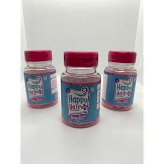 03 unidades de Happy Hair com 30 cápsulas