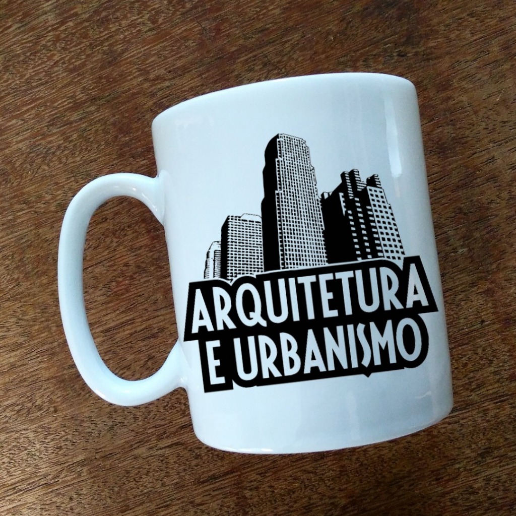Caneca de Arquitetura e Urbanismo - Porcelana