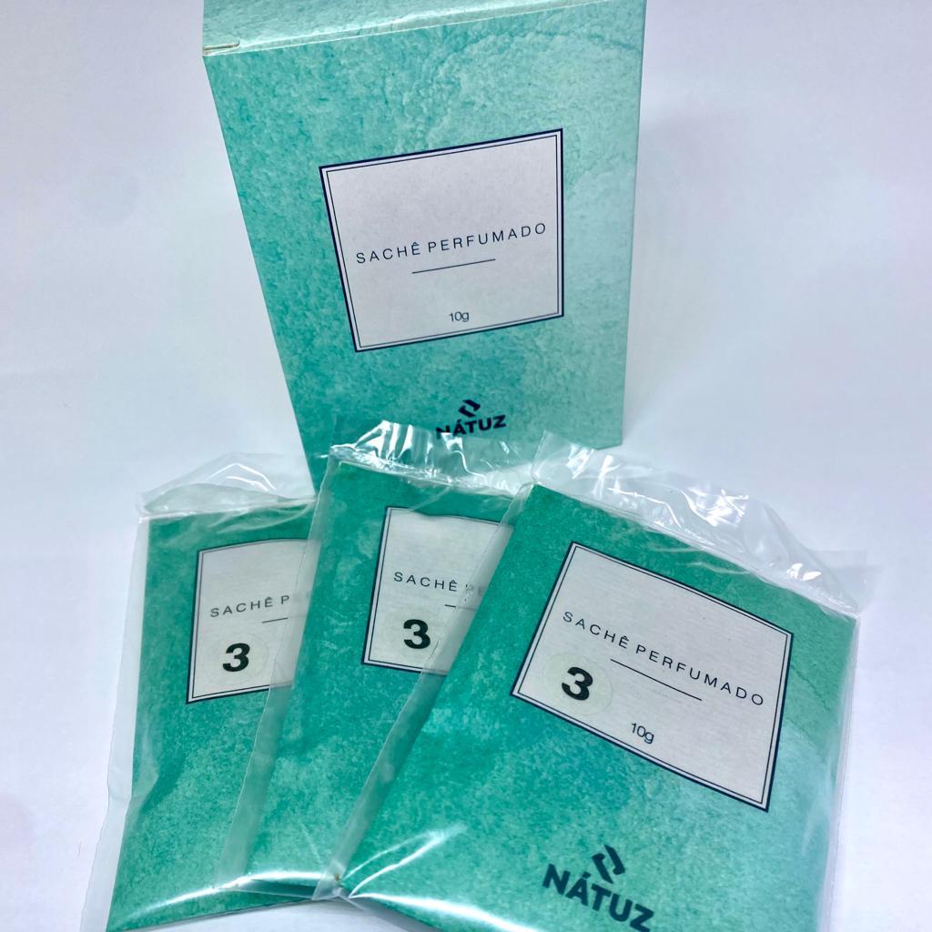 SACHÊS PERFUMADOS AROMA BAMBOO MM CAIXA COM 3 UNIDADES DE 10GR CADA, Enviamos no mesmo dia, com BRINDE.