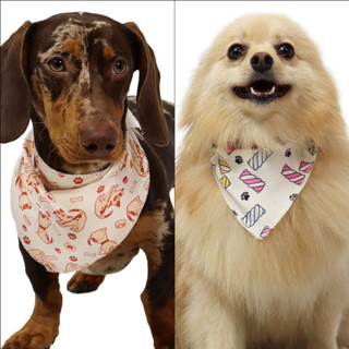 Kit Moda Pet de 12 Bandanas para Cachorros: Estilo e Conforto com Estampas Divertidas e Modernas