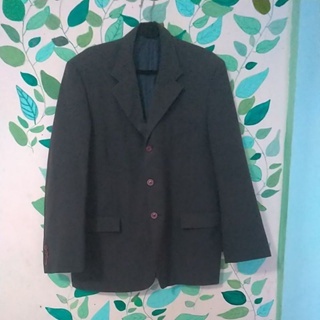 Blazer 52 M - Spielberg (cinza chumbo - paletó social - plus size - ombreira)