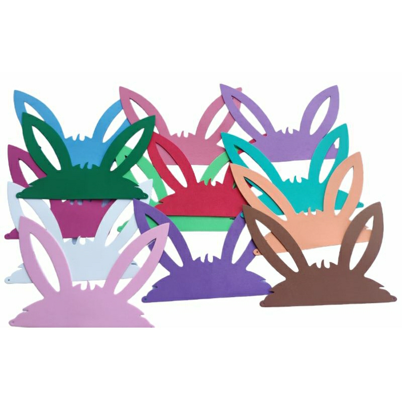 Mascara De Eva Páscoa Coelho Lembrancinha Festa Eventos Coloridas Com Elástico