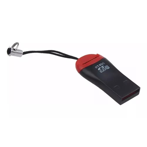 Adaptador Mini Leitor De Cartão De Memoria Micro Sd Usb 2.0