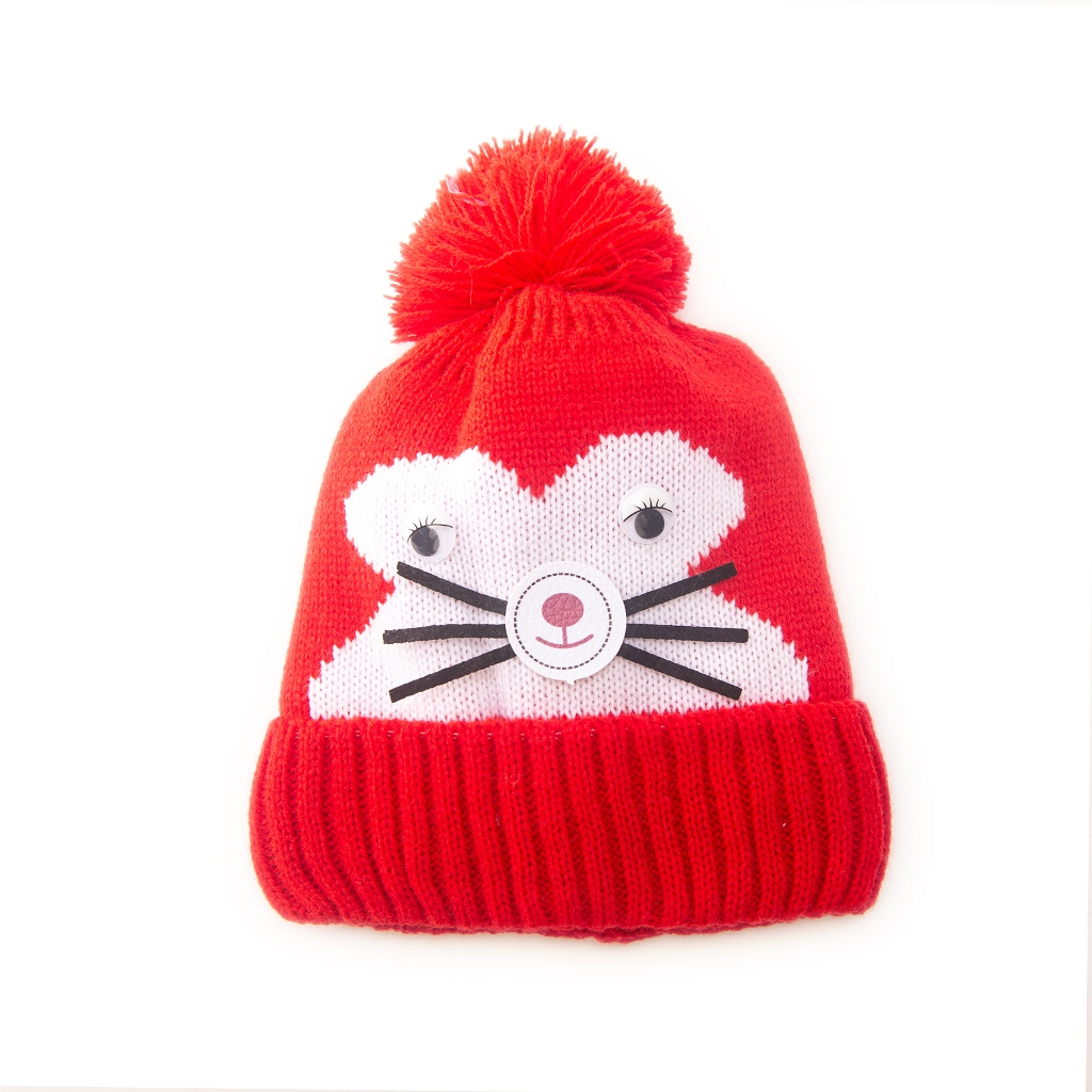 Gorro Touca Infantil Criança Menino Menina Tricotado Quente Fashion MZ0109GA