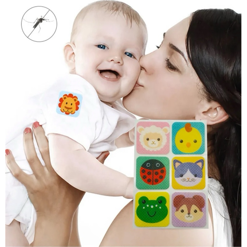 Kit 36 Repelente Adesivo Citronela Sai Mosquito em Oferta na Shopee