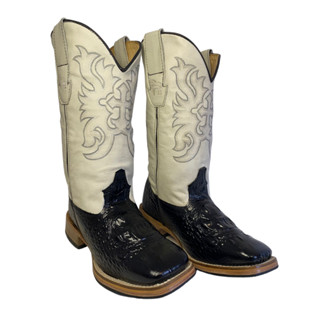 Bota Texana Masculina Confortável Sola de Madeira