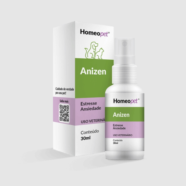 Anizen 30ml Homeopático Para tratamento de Agressão Cães e Gatos Homeopet em Oferta na Shopee