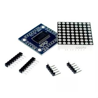 Módulo Matriz De Led 8x8 Com Max7219-bloco De Leds SMD
