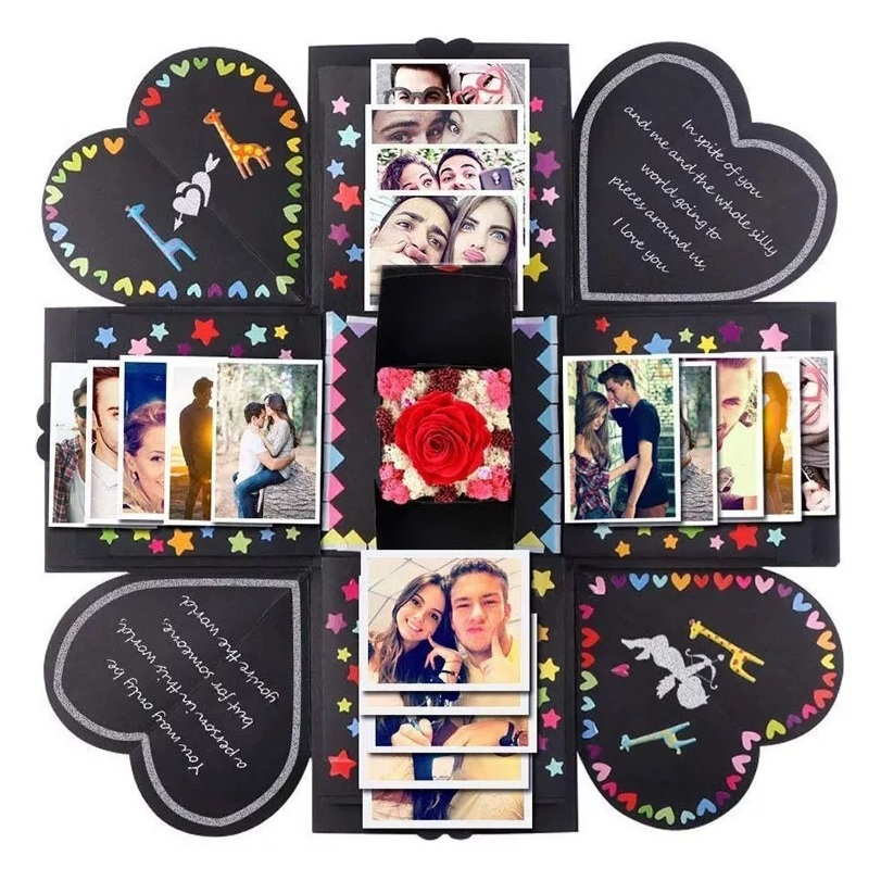 Caixa Surpresa Dia Namorados Aniversário Casamento Promoção Aproveite Surpresa em Oferta na Shopee