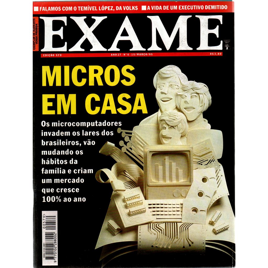 Revista Exame, Nº 06, Ano 27, Edição 579, 15/Março/95