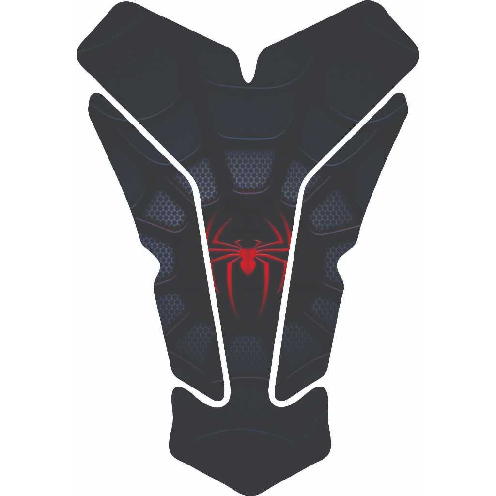 Protetor Para Tanque de Moto Resinado Tankpad Universal - HOMEM ARANHA VARIOS MODELOS