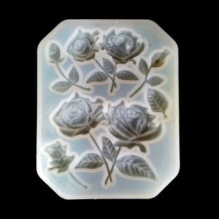 Molde de Silicone Rígido Flores e Rosas para Pasta Americana e Biscuit - C4958 em Oferta na Shopee