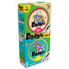 JOGO DOBBLE JUNIOR KIT COM COM 2 JOGOS - GALAPAGOS JOGOS