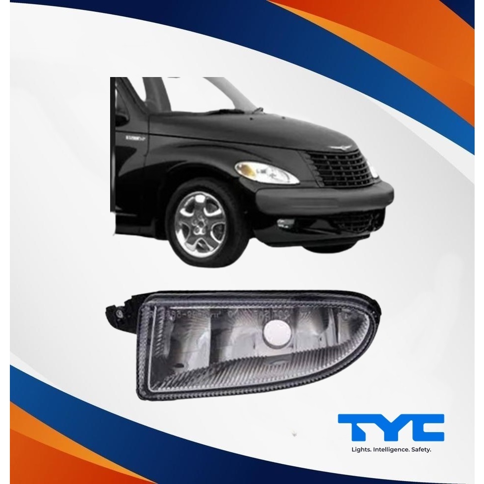 Farol Auxiliar Milha Esquerdo  Chrysler Pt Cruiser Marca Tyc Ano: 2000 Até 2006 Cód: 19-5654-01-9B