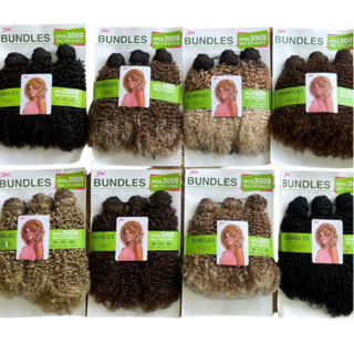 Cabelo Orgânico Sleek Bundle Goivo 300g /285g em Oferta na Shopee