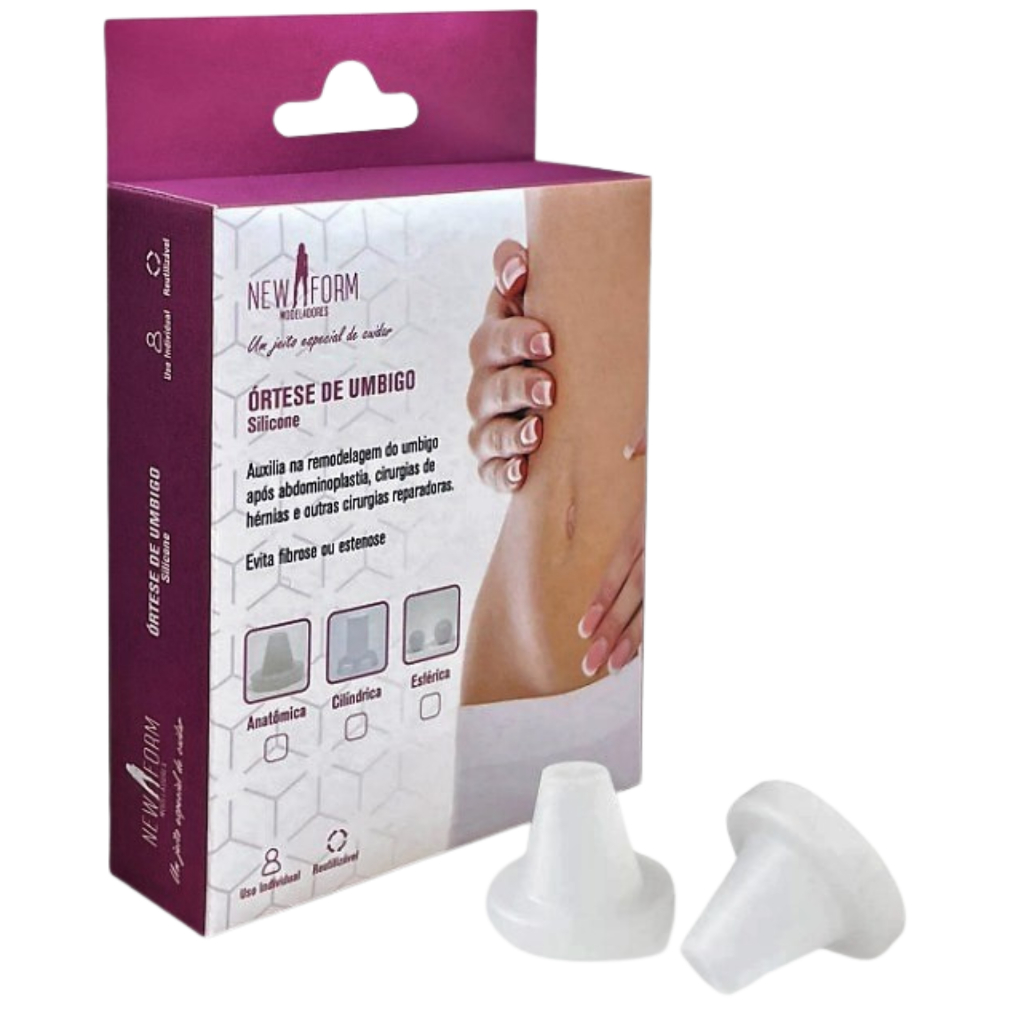 Ortese Umbigo Pos Cirurgico Silicone Anatomica Umbilical