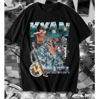Camisa Kyan Maloka Algodão Camiseta Cantor Trap Rapper Rap Unissex Blusa