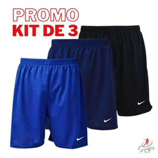 Promoção 3 Short Masculino Bermuda Futebol Calção Masculino P M G GG E também na Opção de 1 Unidade