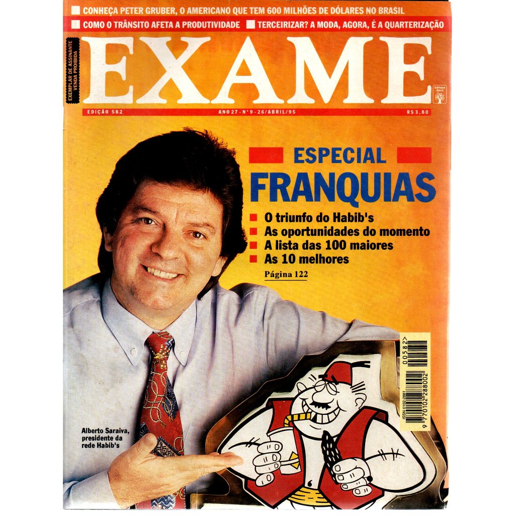 Revista Exame, Nº 09, Ano 27, Edição 582, 26/Abril/95