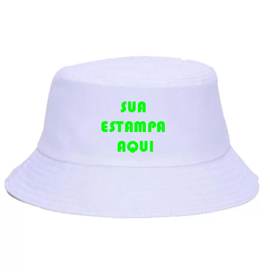 chapeu bucket viseira boné personalizado em Oferta na Shopee